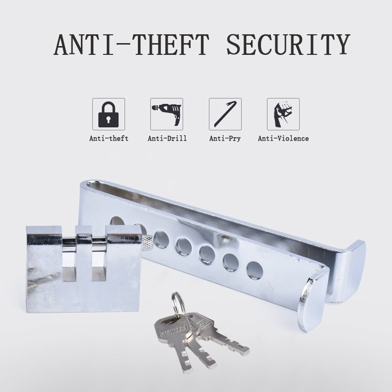 Blocco pedale frizione freno auto universale auto sicurezza in acciaio legato antifurto per auto camion acceleratore acceleratore blocco pedale