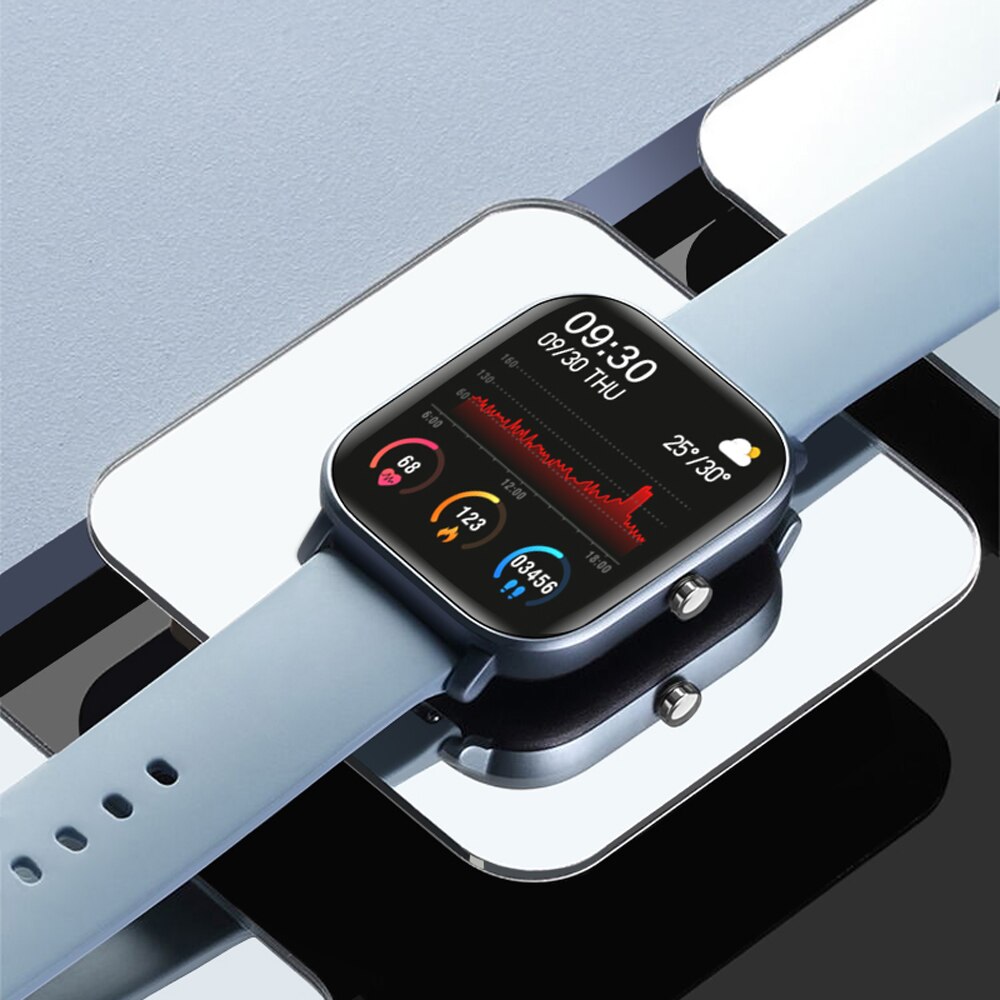 P8 Clever Uhr Männer Frauen Sport IP67 Wasserdichte Uhr Herz Bewertung Blutdruck Monitor Smartwatch für IOS Android
