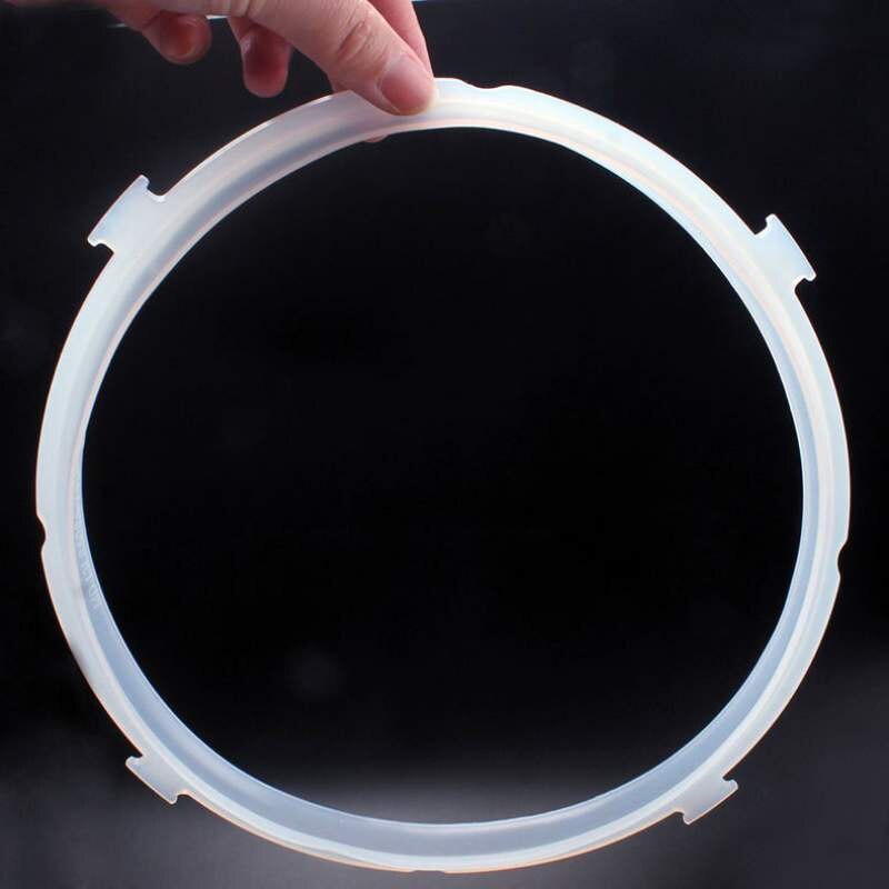 Anillo redondo de goma de silicona para olla, sellado de accesorios para olla a presión, electrodomésticos eléctricos de cocina engrosados