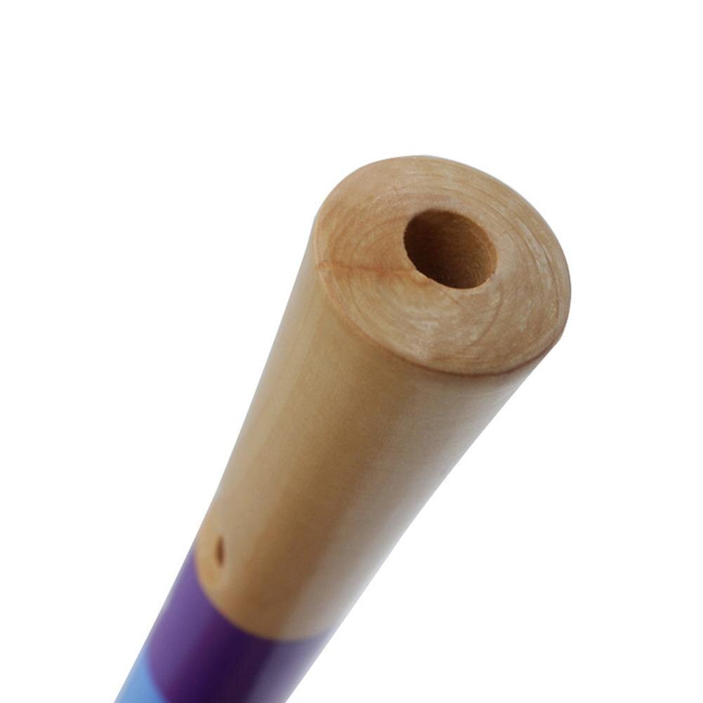 Flauta de Orff triple de madera para niños, instrumento Musical de juego , novedad