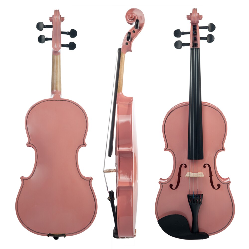 Violin 4/4 Maple Wood Material &amp; violin bowGig Bag Solid Wood Bow violins for beginners Musical instrument String Instrument