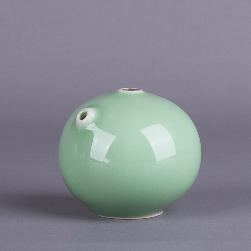 Water Dropper for Ink Grinding Ceramic Water Dripper Calligraphy Supply Ceramic Suiteki Water Dropper for Chinese &amp; Japanese cal: C