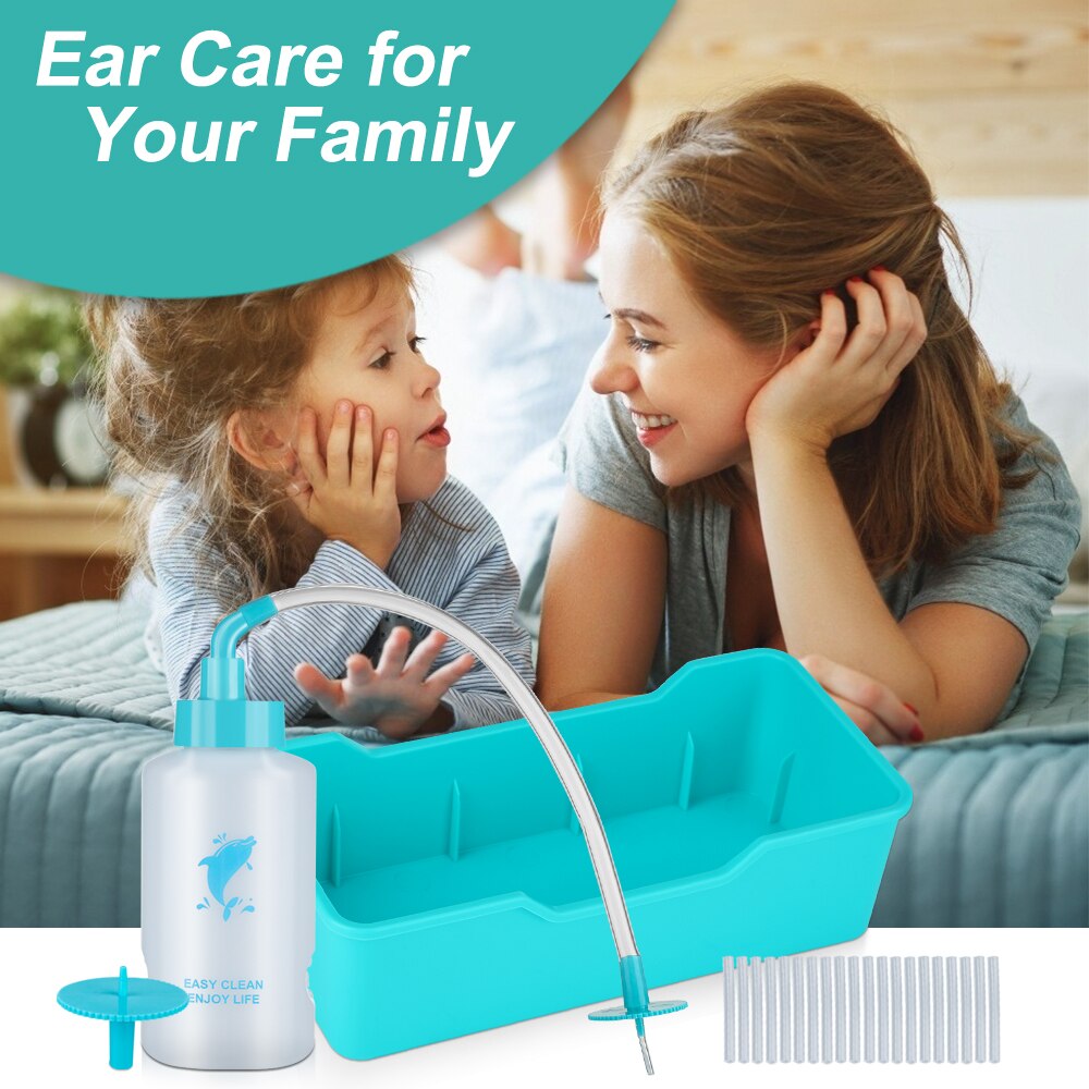Ear Wax Ear Irrigation Cleaning Kit Removal Kit Earwax Remover Wax Cleaner Tool for Adults Kids Ear Care Ear Cleaning Tools