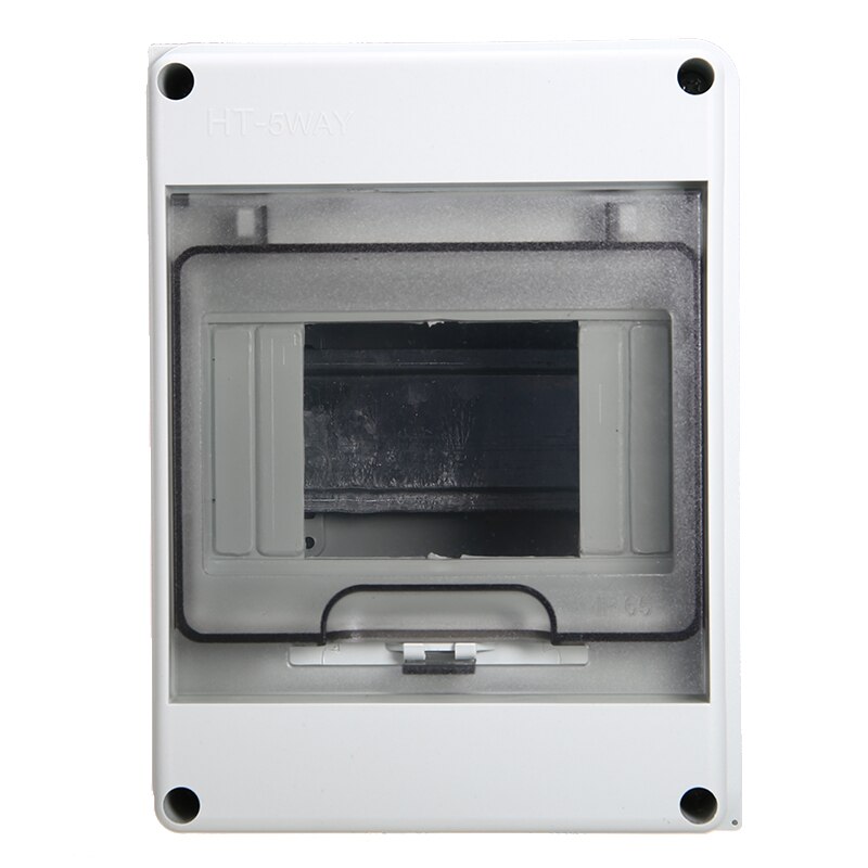 5 Way Fuse Box Enclosure Junction Wire Box 12*16*9cm Weatherproof Electrical Distribution Boxes for Garages Workshops