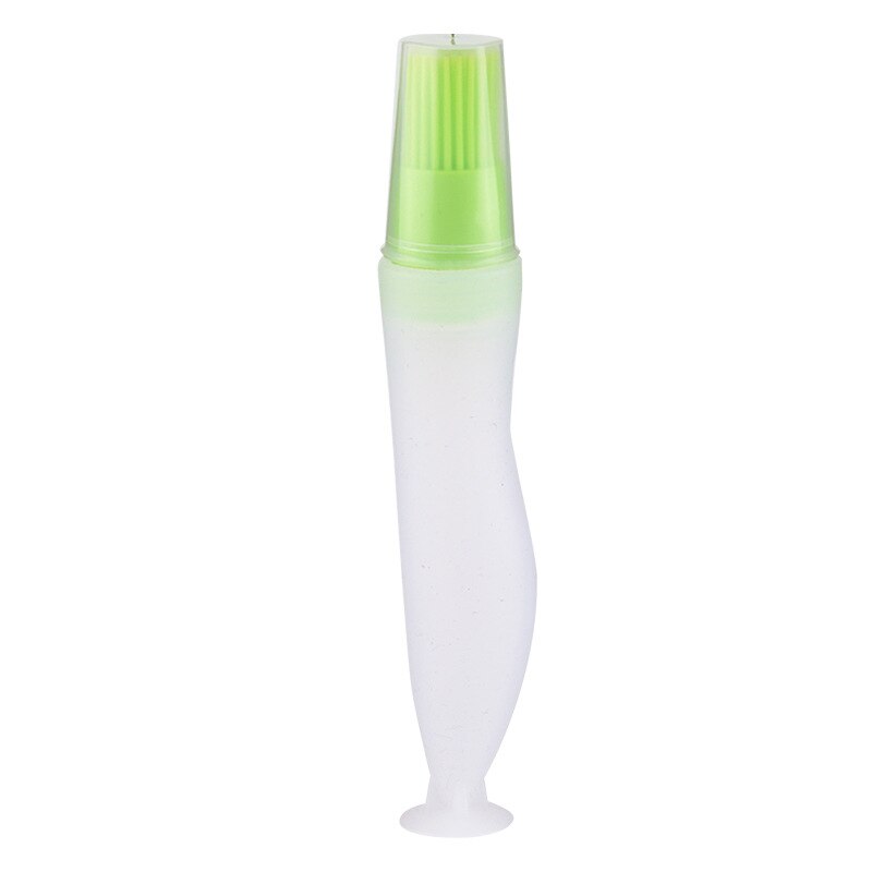 Portable Silicone Oil Bottle with Brush Grill Oil Brushes Liquid Oil Pastry for Kitchen Baking BBQ Tool Kitchen Tools for BBQ: C-2