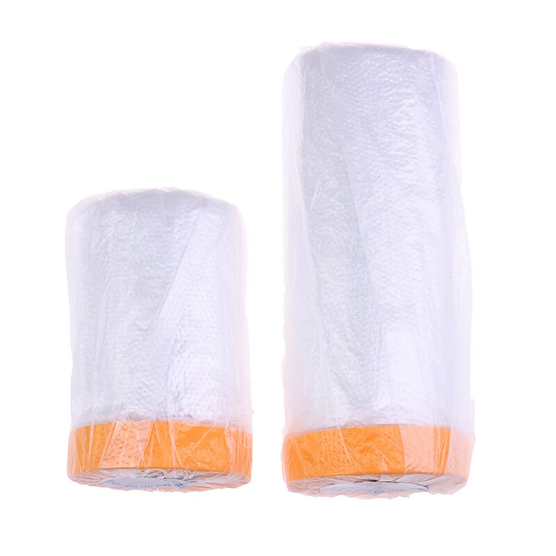 20M Pre-Taped Masking Film Painting Protection Covering Film Masking Tape Protective Film
