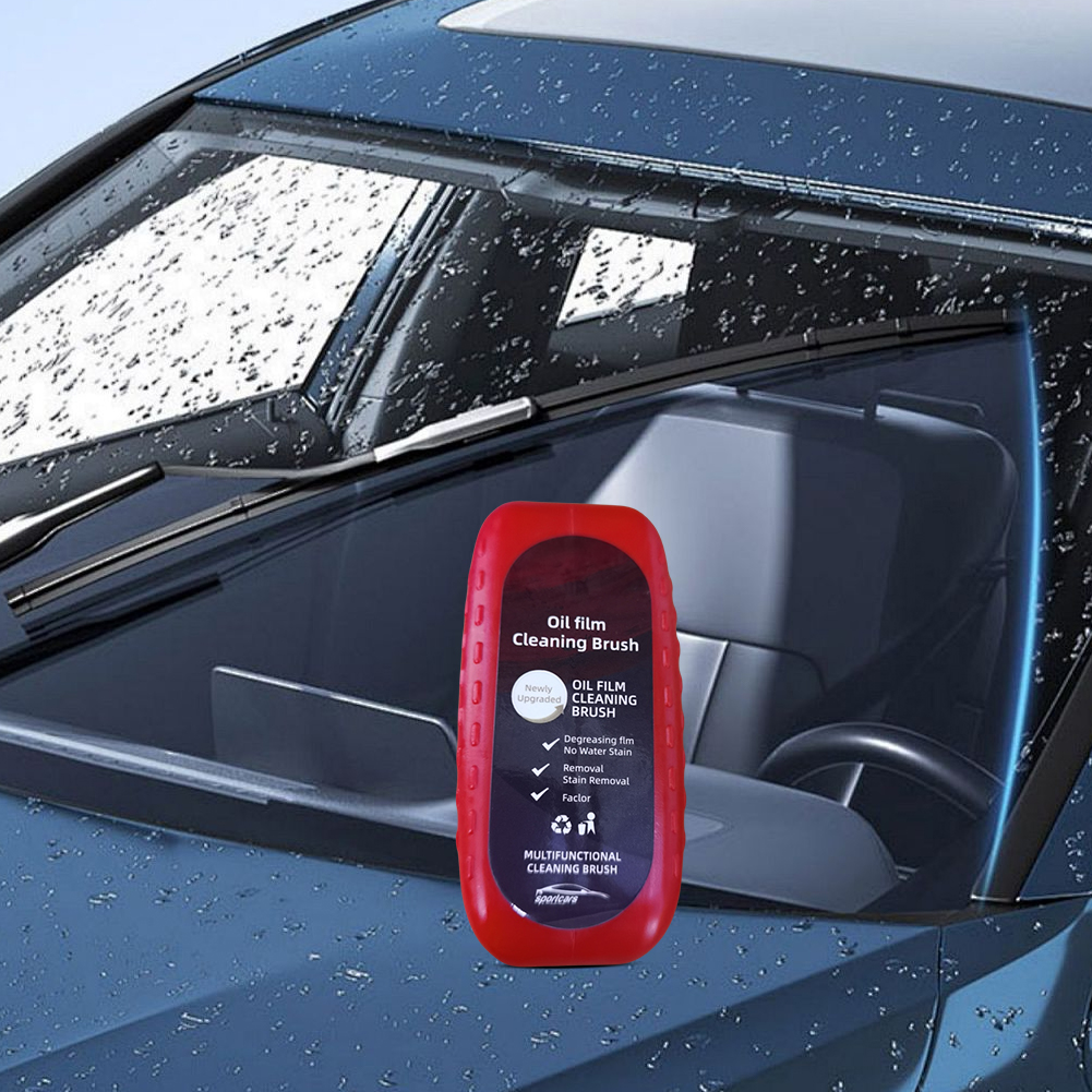 Limpiador de parabrisas de coche que elimina la suciedad, cepillo de limpieza de esponja de vidrio, película de aceite de parabrisas, cepillo de limpieza de película de aceite de vidrio