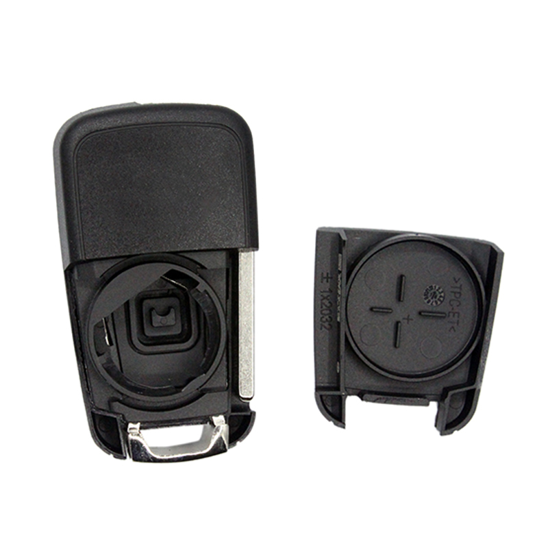 Folding Flip Key Shell Case Voor Chevrolet Cruze Spark Aveo Captiva Afstandsbediening Auto Switchblade Cover Fob 3 Knop HU100 Blade