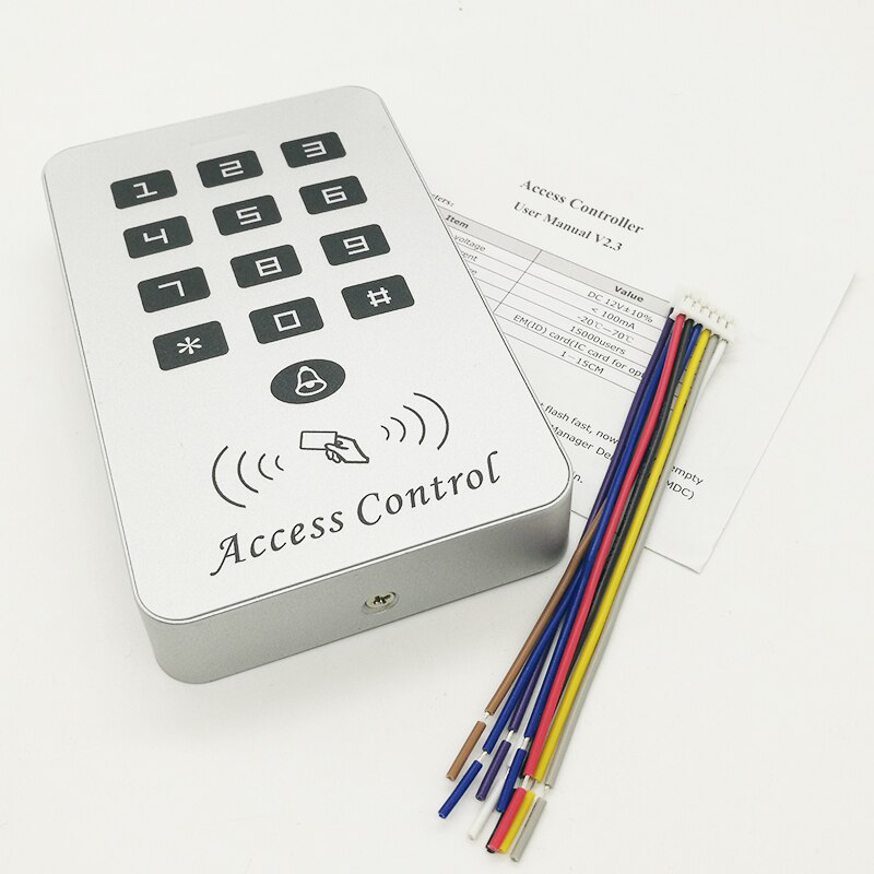125Khz Rfid Access Control System Card Door Lock Controller Keypad Door Access Controller
