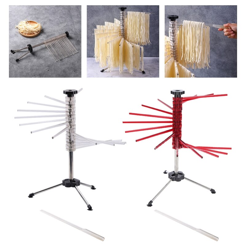 Picture Idea: Kitchen Foldable Folding Fan Shelf Fresh Pasta Dry