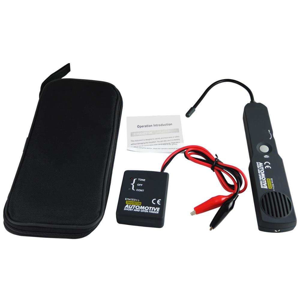 Automotive Cable Wire Tracker Short &amp; Open Circuit Finder Tester Car Vehicle Repair Tone Tracer 6-42V DC Tool