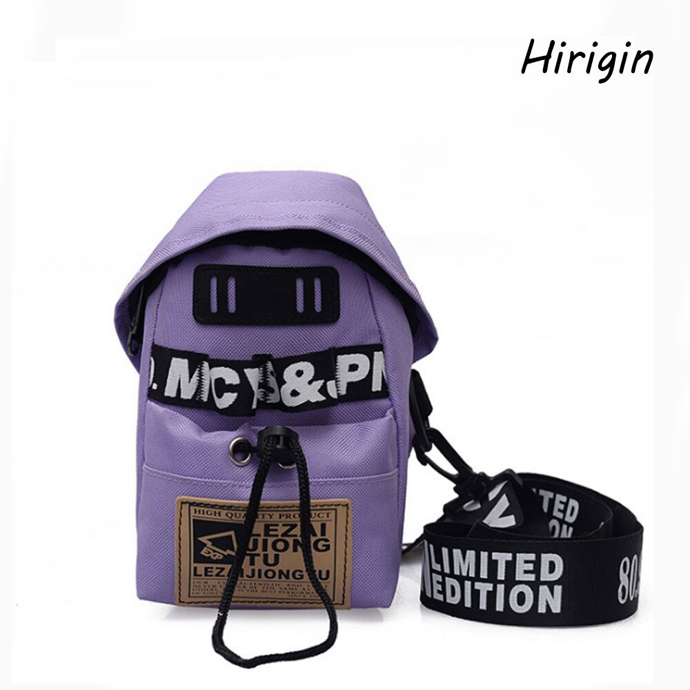 neueste Heiße unisex Frauen Mann Taille fanny-Pack Gürtel Reisetasche Geldbörse Brust Beutel Kugel Pack Straße-Stil knapp gedruckt Tasche: D