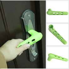 Funda de silicona para puerta Protector de Pomo de puerta para bebé protección de seguridad para bebés y niños anticolisión accesorios para tapón de puerta