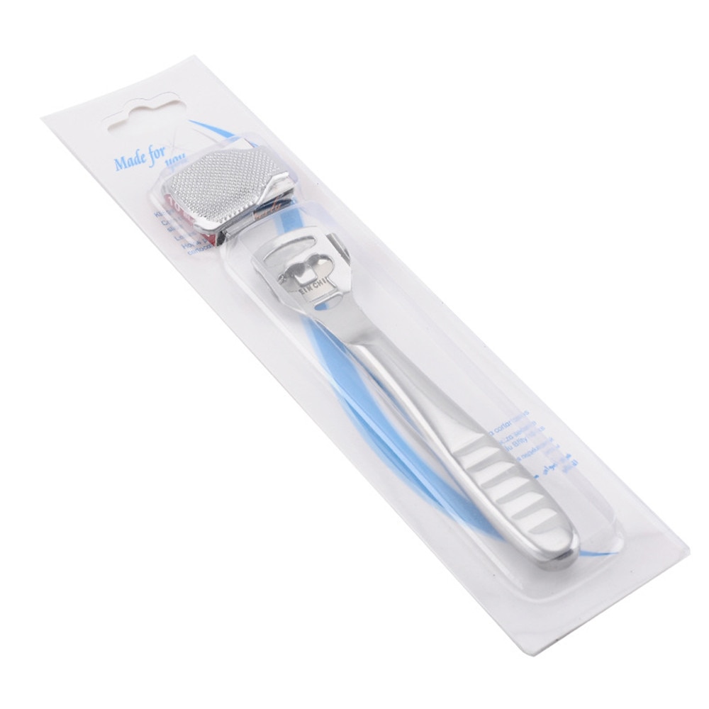 Stainless Steel Foot Skin Shaver Corn Cuticle Cutter Remover Rasp Pedicure File Foot Callus 10 Blades Foot Care Tool