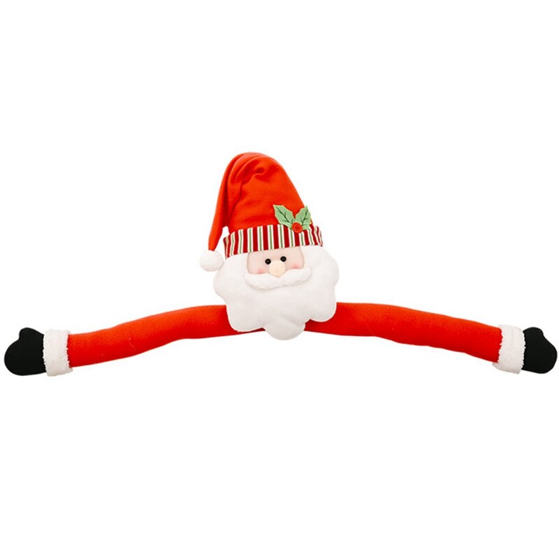 Kerstversiering Kerstboom Knuffel Boom Top Cartoon Kerstboom Top Decoratie Oude Man Knuffel Boom