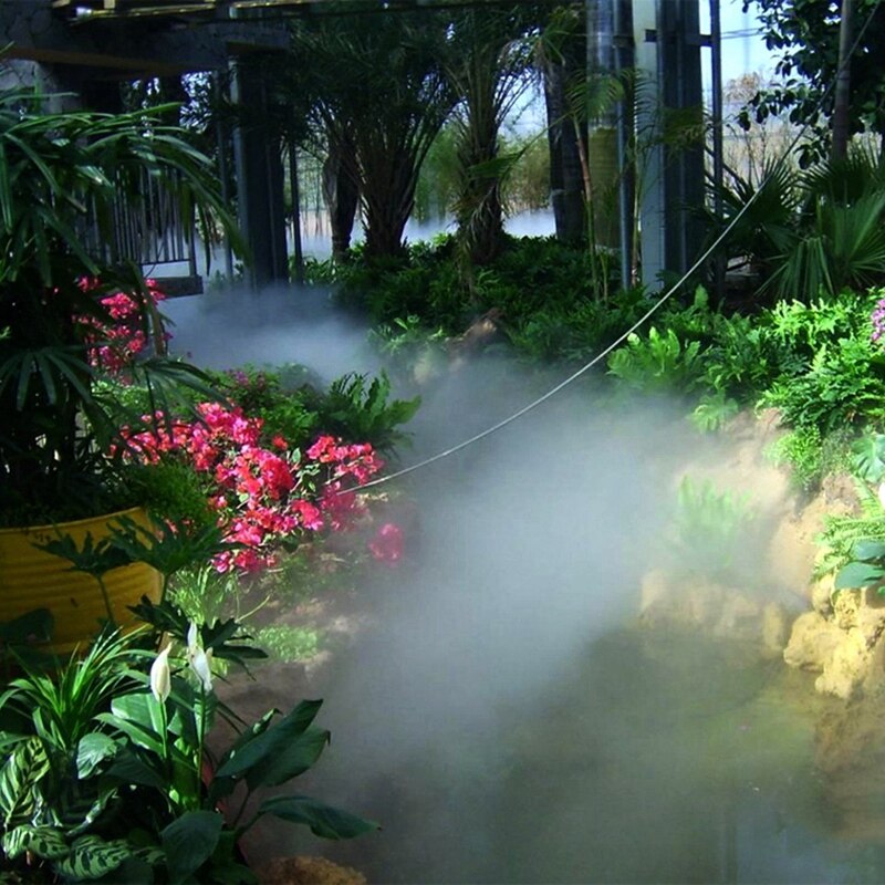 thumbnail image 2 of FoundGo Fog Maker Ultrasound Mist Humidifier Fog Maker Mist Maker 10 Heads With Buoy, 350 W Power Supply, 10 Discs For Water Fountain Pond Pot Rockery 2 of 13