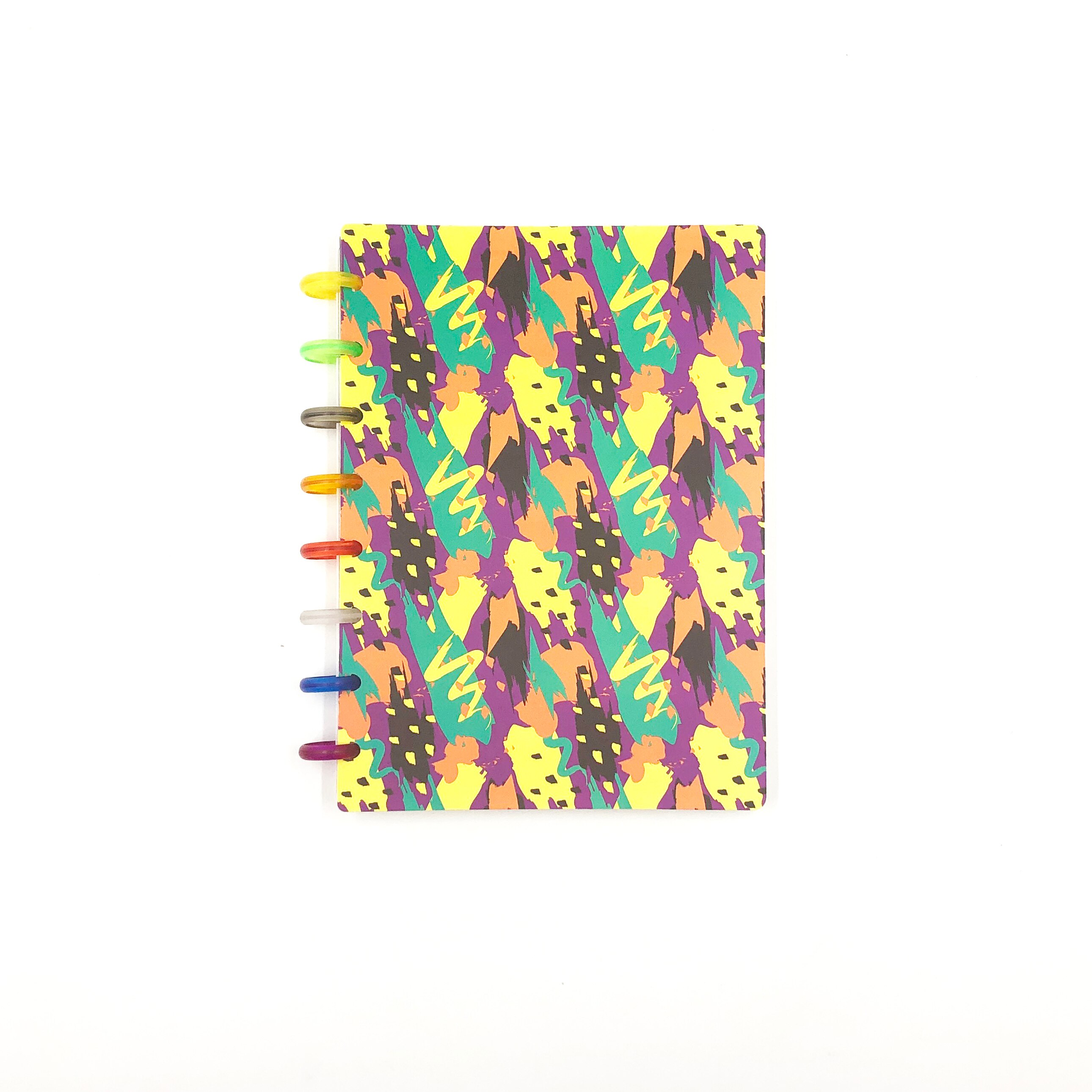 Fromthenon happy planner diskindbundet notesbog journal ringbind ringbind spiral  a5 notesblok papirvarer kontor- og skoleartikler: Graffiti