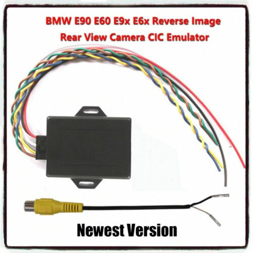 Reverserende billedemulator/bakkamera aktivator til bmw  e90 e60 e9x cic host