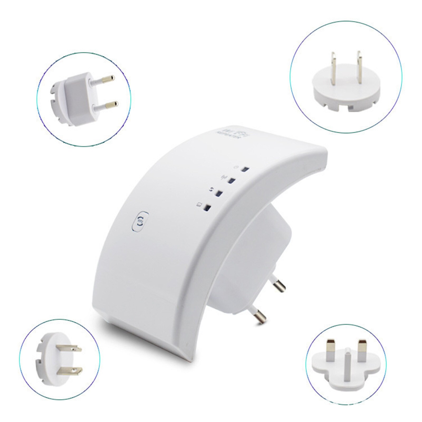 Wifi Signal Amplifier 300mbps Wifi Repeater Signal Super Booster Amplifier Range Extender Us#g30