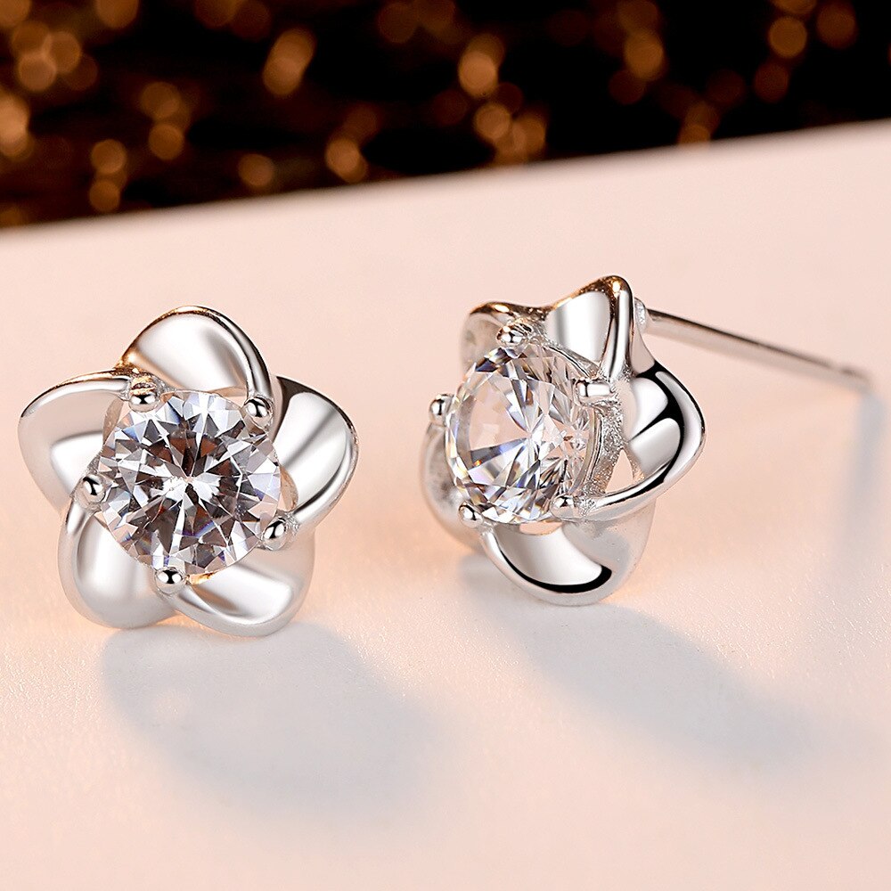 LE389 Blühende Pflaume Ohr Schmuck EBay