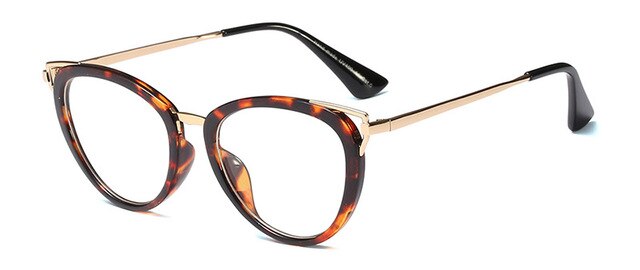 Mixed Colors Cat Eye Eyeglasses Frame Women Retro Myopia Glasses for Female Optical Prescription Eyewear: 3