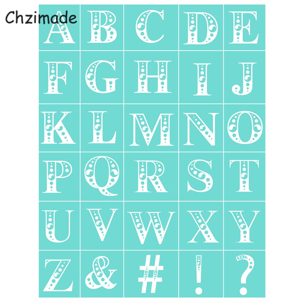 Chzimade-Plantilla de serigrafía autoadhesiva con letras y mariposas, malla de transferencia de 8,5x11 &quot;para camisetas, manualidades hechas a mano, bricolaje: 1