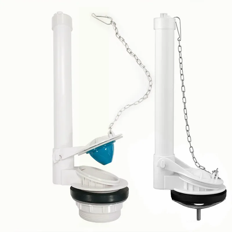 Válvulas de descarga de drenaje de cadena de inodoro, sello de válvula de parada de agua, cubierta de aleta, accesorios de repuesto para tanque de taburete, accesorio de baño, 1 Uds.
