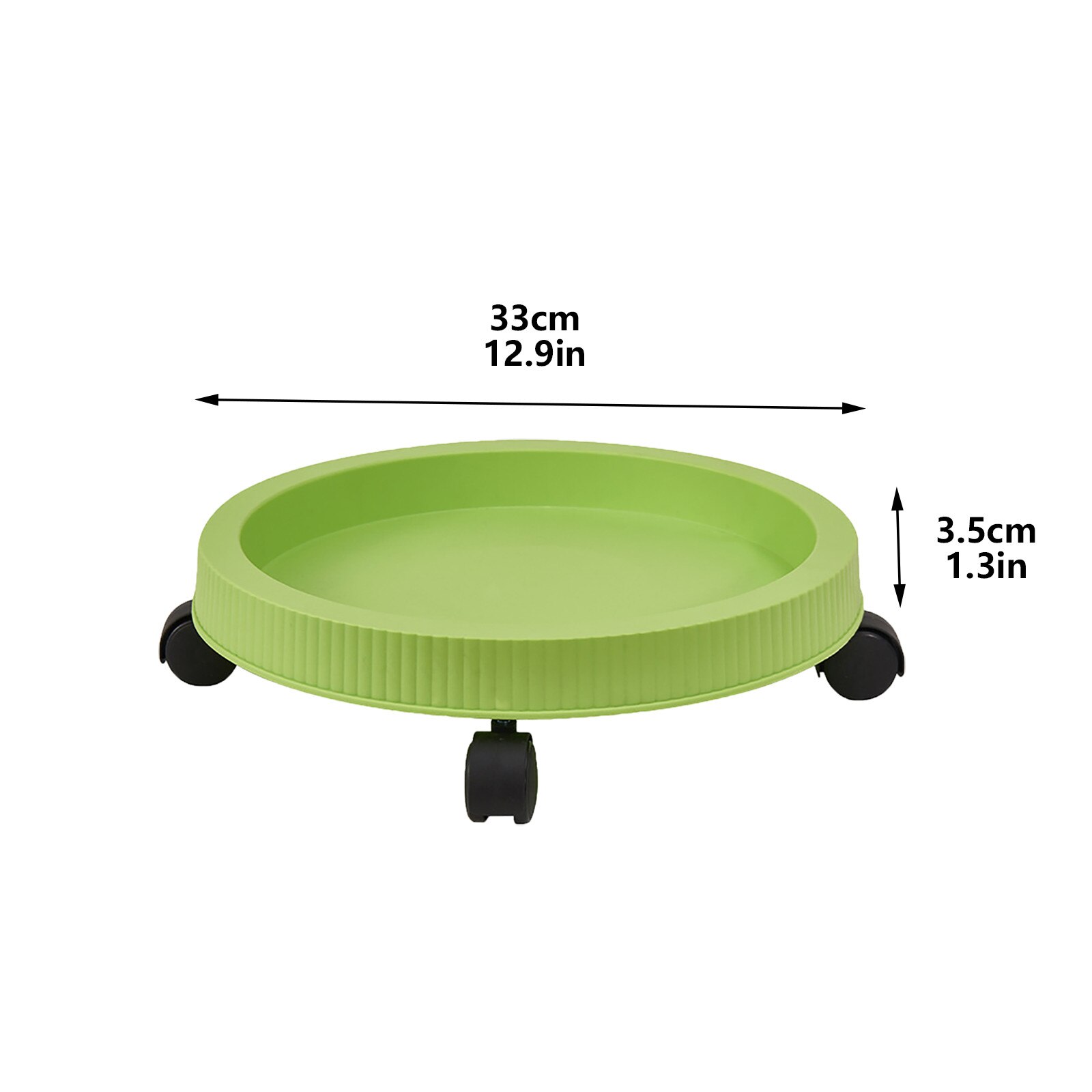 Planting tray Movable multi-layer stacked vegetable and fruit plant tray with wheels Wheat seedlings Nursery Pots Plant Too: Light Green