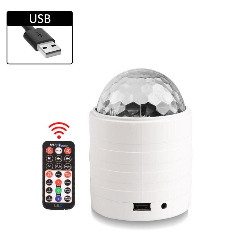 Wit Effect Lichten Usb Galaxy Star Night Lamp Led Muziek Sterrenhemel Projector Licht Met Afstandsbediening Lampe Projectie: White / USB