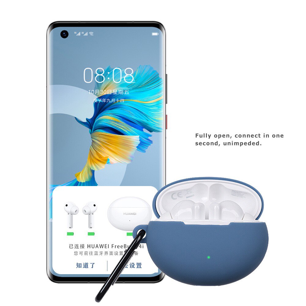 For Huawei Freebuds 4i Case Silicone Earphone Cover For Huawei Freebuds 4i 4 i Free Buds 4i Headset Funda Accessories With Hook