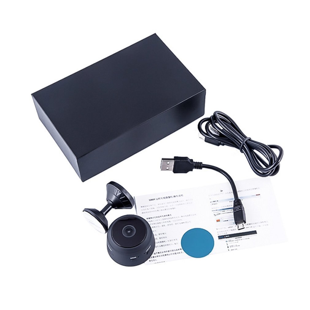Micro Thuis Draadloze Mini Security Surveillance Met Wifi Ip Camara Nachtzicht Sensor Infrarood Cmos 2MP Telefon Alarm Camera