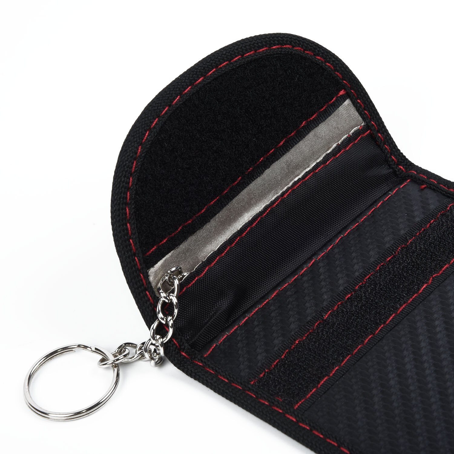 Signal RFID Car Key Cover Carbon Fiber Black WIFI LTE Shielding Blocking