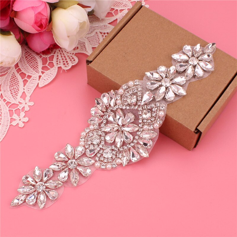 Brudekjole bælter, brude bælter, dame bælter, bryllup og vigtige lejligheder, rhinestone bælter, bryllup tilbehør