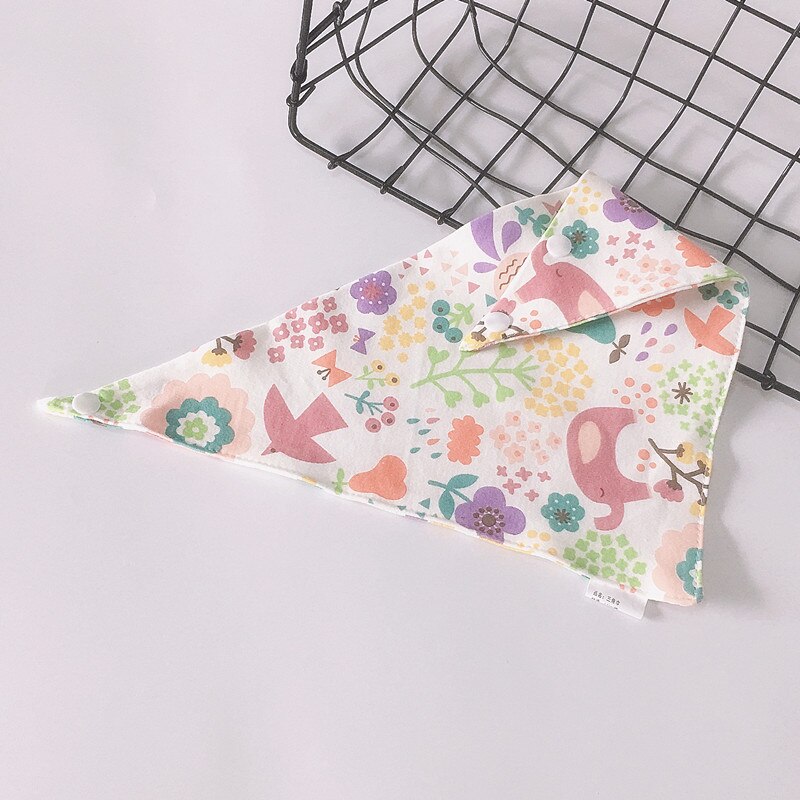 Algodão bandana babador babador alimentação bata infantil arroto panos dos desenhos animados saliva toalha bebê comer acessório macio material do bebê: 1