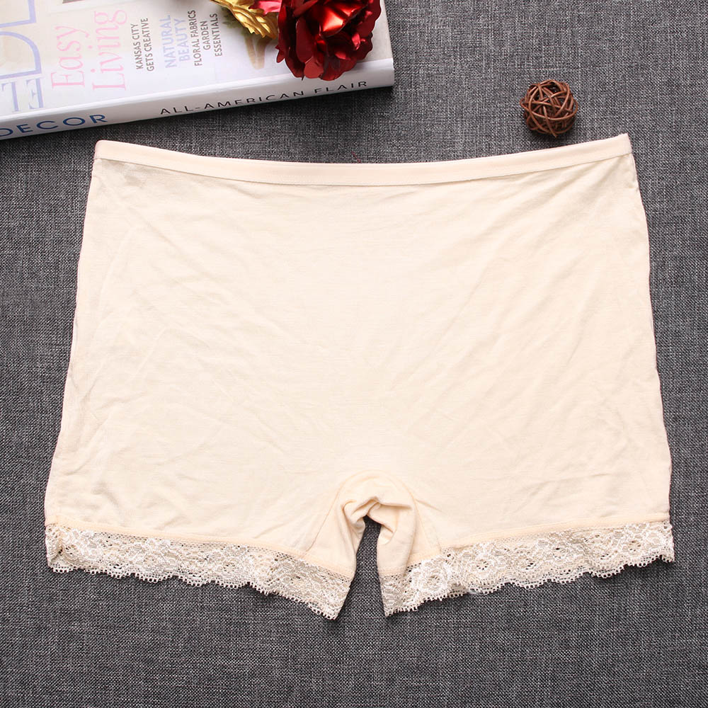 Summer Women's Lace Anti Emptied Soft Breathable Safety Pants Pregnant Women Belly Pants