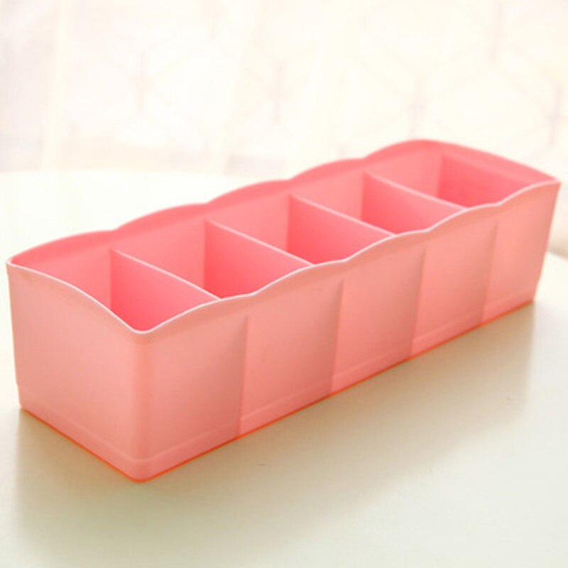 Slaapkamer Opbergdozen Organizer Sokken Beha Ondergoed Organizer Opbergdoos Thuis Plastic Dozen Voor Opslag Closet Organizer: Roze