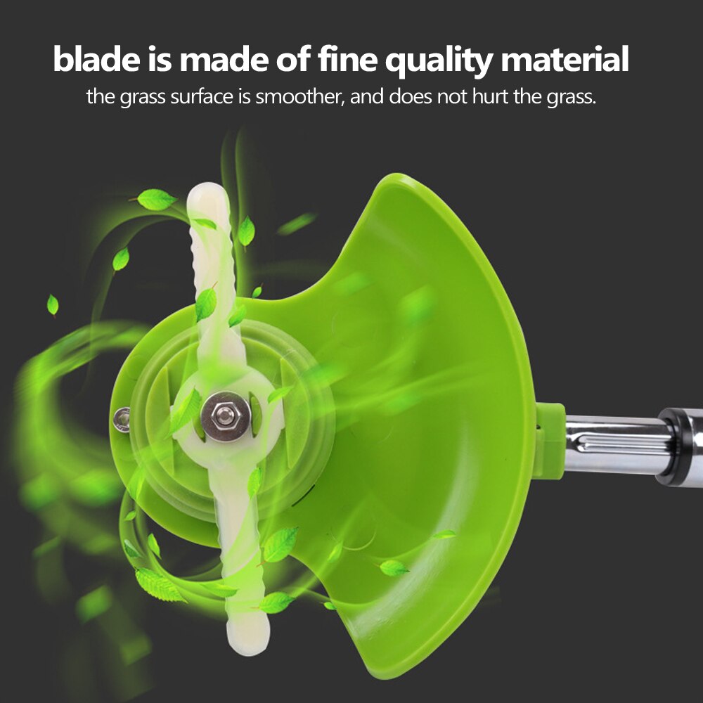 Electric Lawn Mower Household Cordless Weeder 12V Lithium Battery Portable Home Garden Pruning Tool Grass Trimmer Brush Cutter