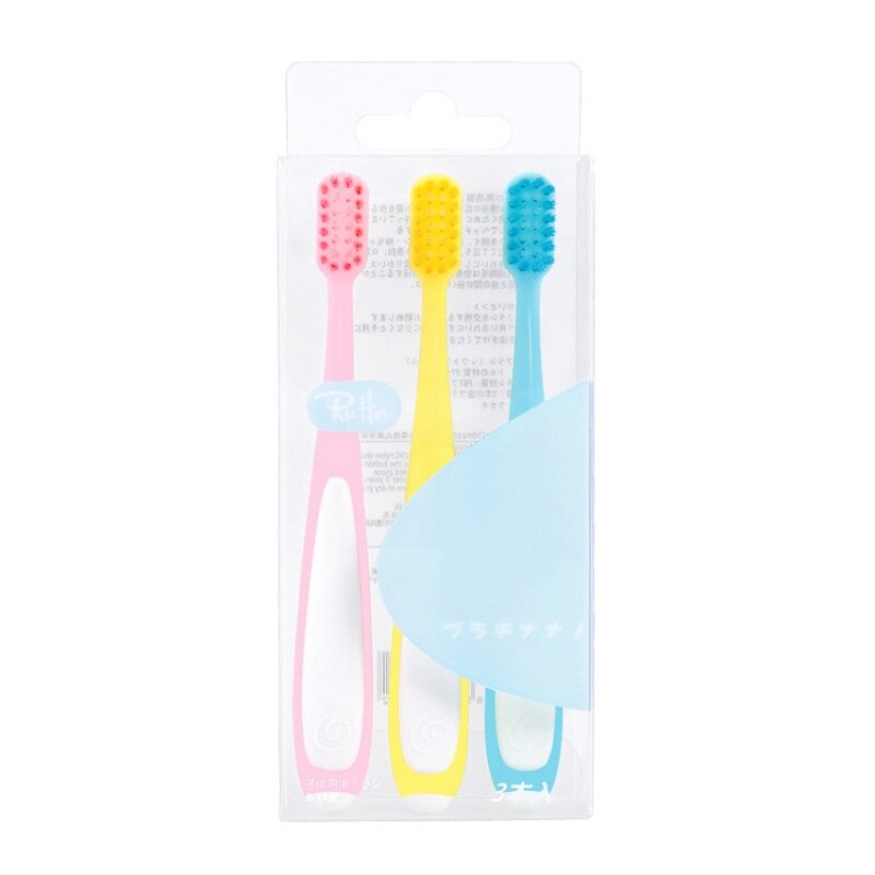 Spazzolino da denti in Silicone a setole morbide per bambini denti spazzolini da denti per addestramento carino cura dentale per bambini: Default Title