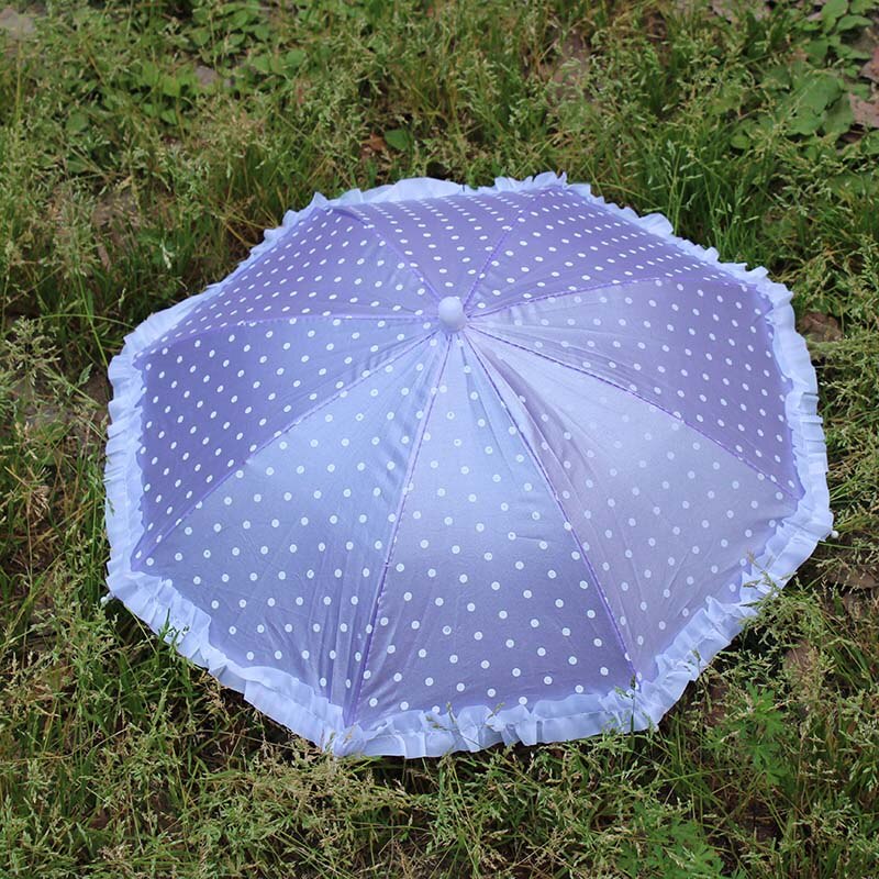 YADA Headwear Kappe Kopf Hüte Tragbare Kopf Regenschirm Hütte Angeln Kappen Punkt Spitze Regenschirm Sport Kappe Handarbeit draussen Regenschirm YD153: Violett Deckel