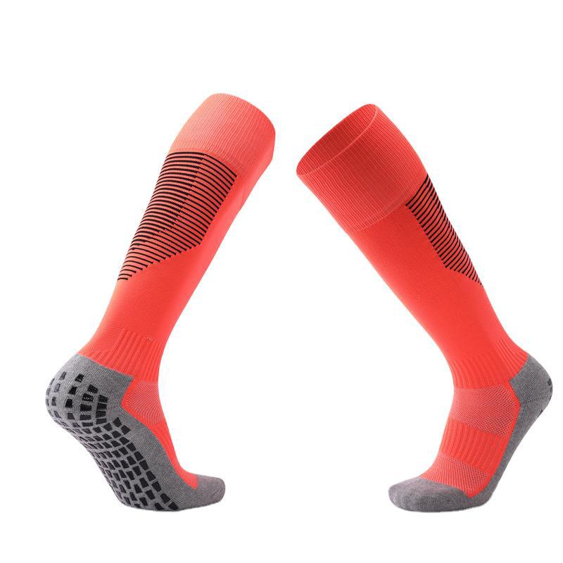 Men Women Spring Summer Breathable Football Socks Over Knee Non-slip Training Soccer Socks Outdoor Sports Socks SKJ033