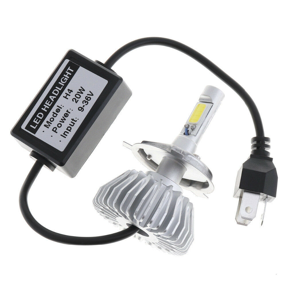 Faro Moto Stile Proiettile In Acciaio, 12V 60/55W, Lampadina H4, Per Chopper Cafe Racer Cruiser, Nero, Diametro 12 Cm