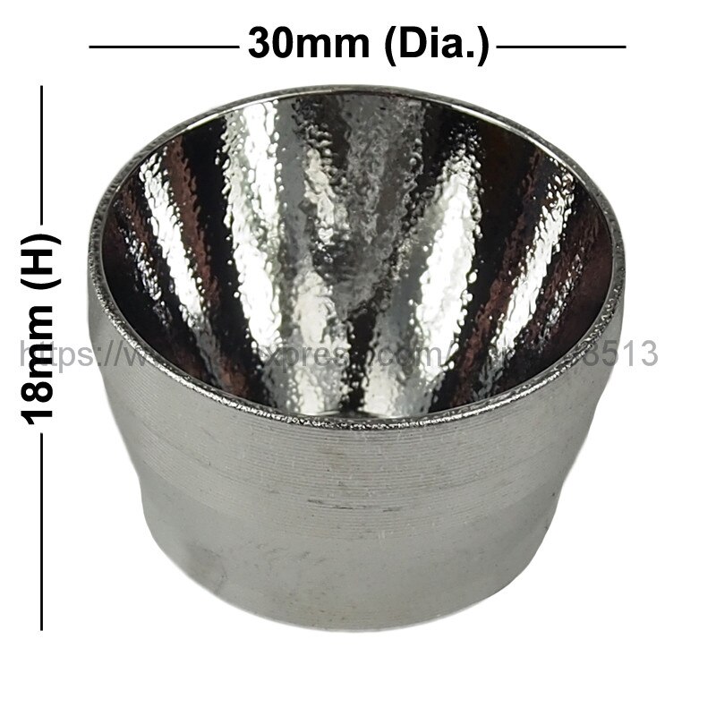 30mm(D) x 18mm(H) SMO / OP Aluminum Reflector