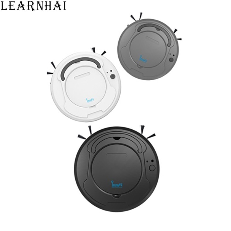 1800 Pa Multifunctional robot vacuum cleaner, 3-In-1 Auto Rechargeable Smart Dry Wet Sweeping Robot Vacuum Cleaner D8