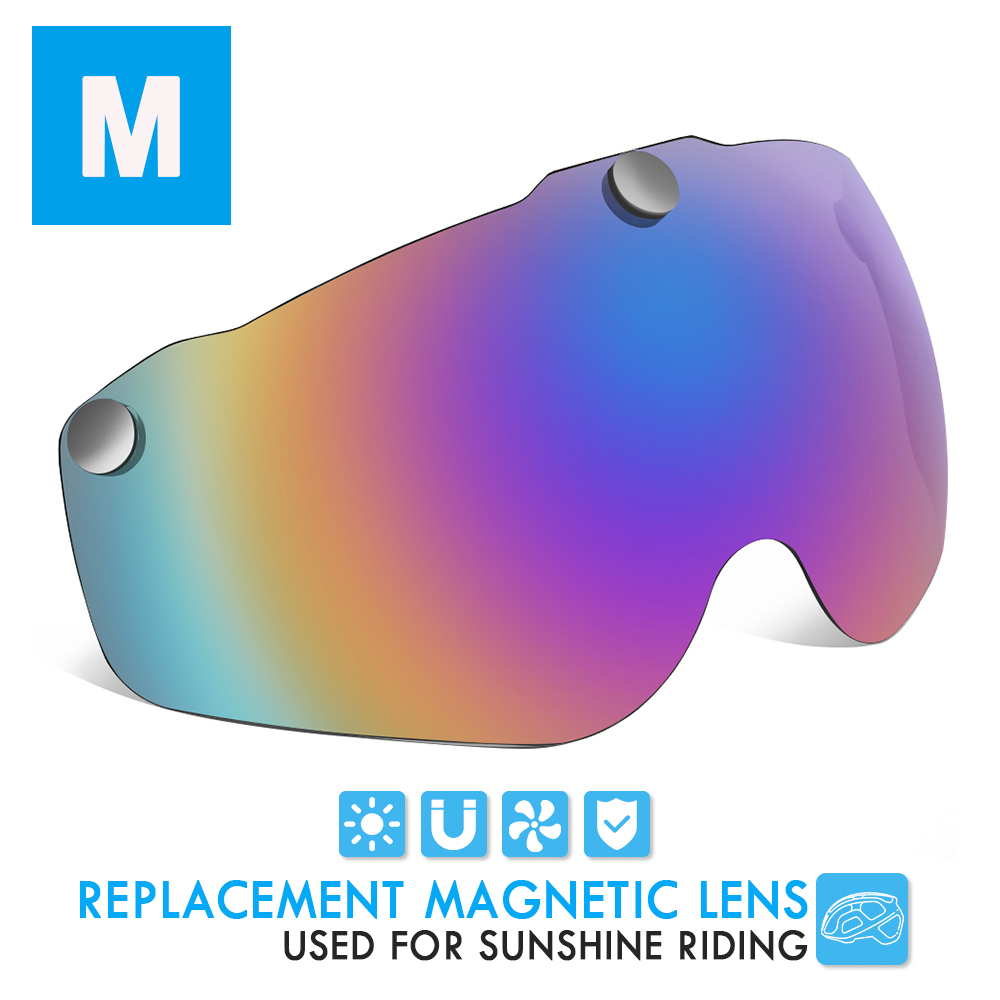 VICTGOAL Bike Helmet Photochromic Lens Magnetic Lenses for Men Bicycle Goggles Sports Sunproof Glasses MTB Cycling Accessories