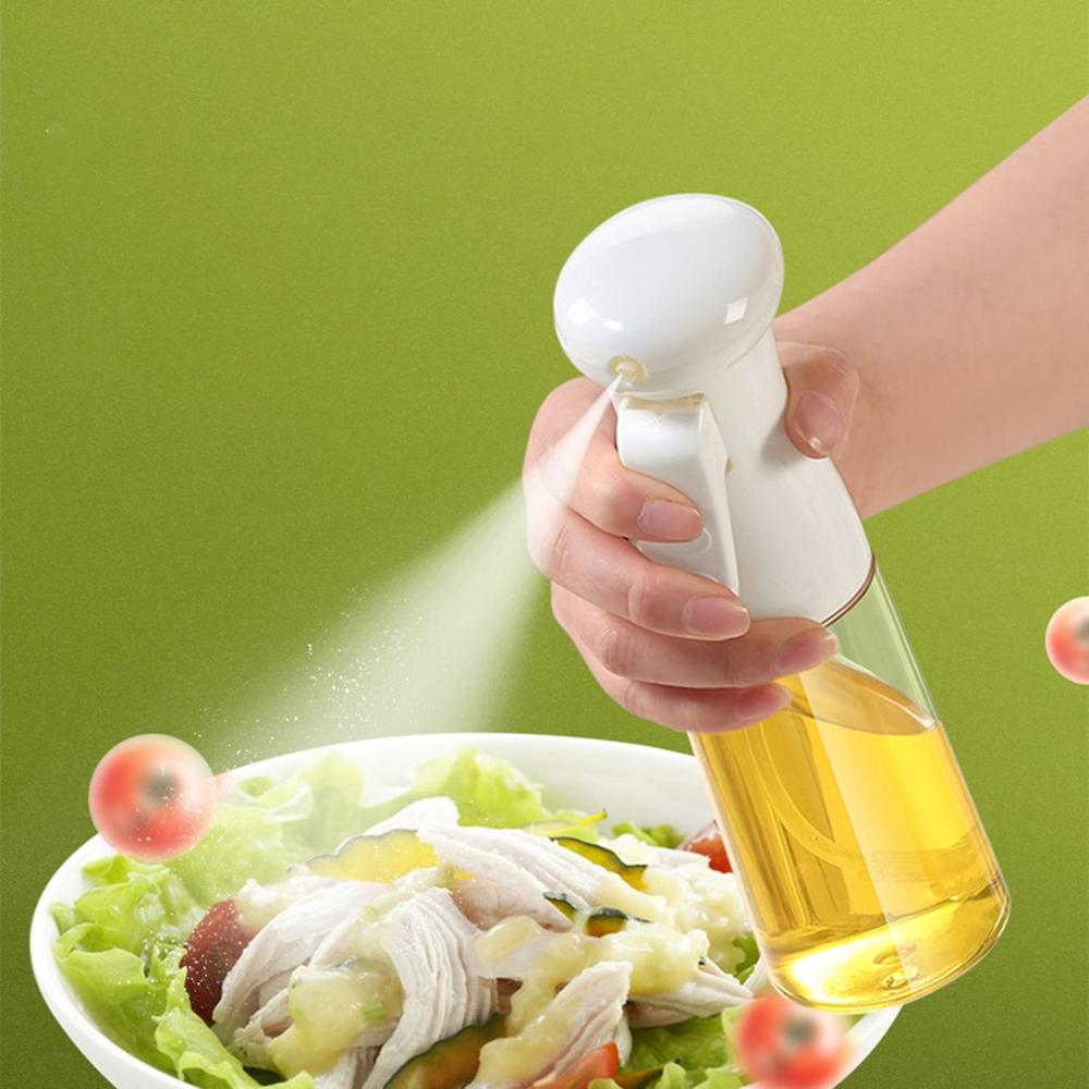 Olje sprayflaske kjøkken olivenolje spiselig olje spray vannkanne hjemme multifunksjon grillolje sprøyte fitness oljekontroll p