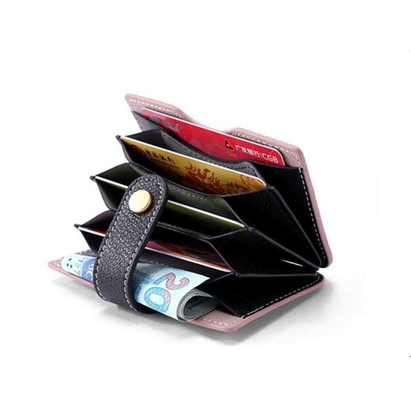 1set DIY leather craft small folded Card Wallet Acrylic template cutting sewing pattern 12*7.5*2cm