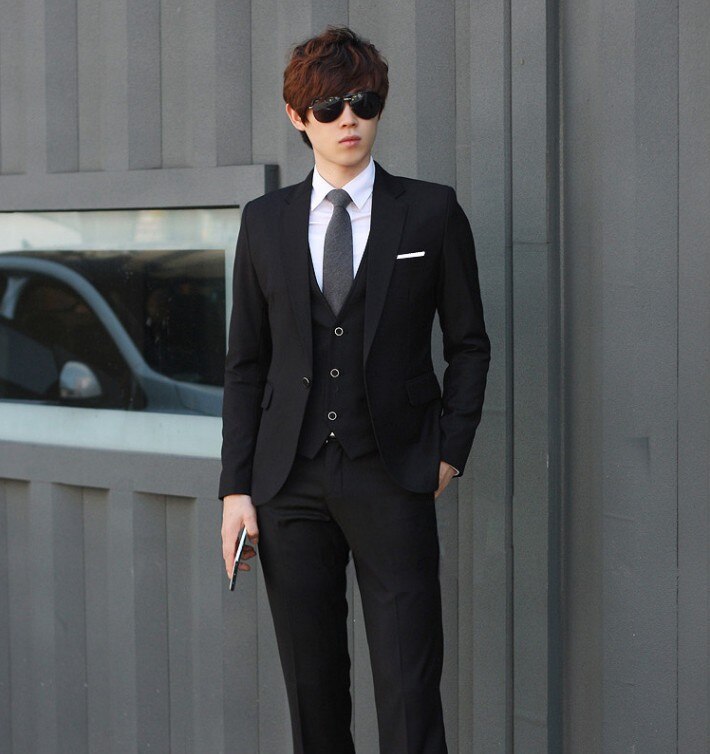 (Jacket+Pant+Vest)