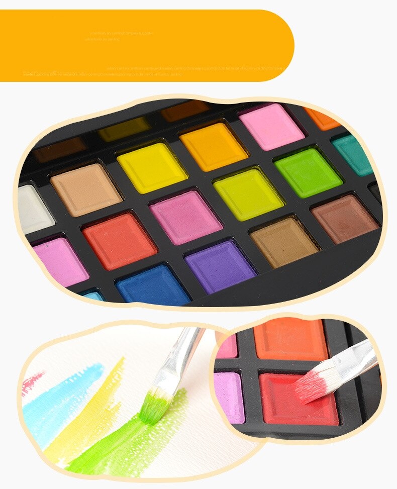 109pcs Children's Drawing Tools Art Watercolor Pen Set Manga Pen Brush Pen Set Painting Brush Pen Sketch Pen Artist