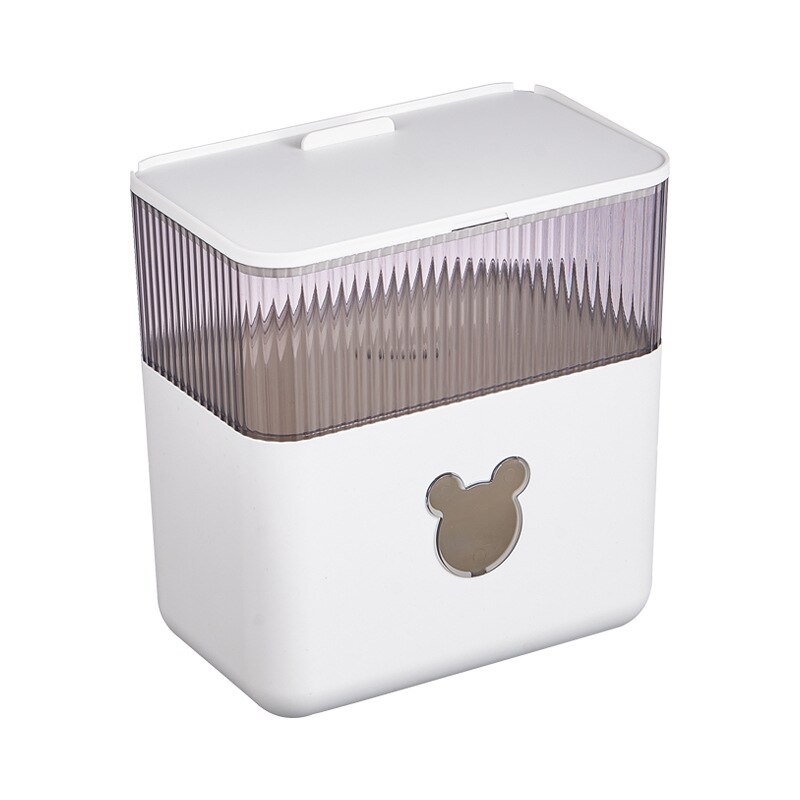 Toilet Paper Holder Waterproof Wall Mounted Toilet Paper Tray Roll Paper Tube Storage Box Tray Tissue Box Shelf