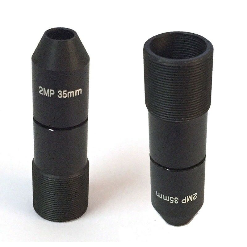 HD 35mm CCTV lens M12 interface thread industry 2MP pinhole lens for IP camera